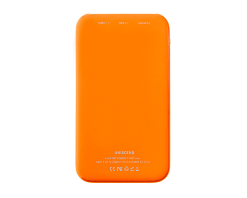 Power Bank Пластиковый Либериус "Liberius" S1008 оранжевый  15000 mAh