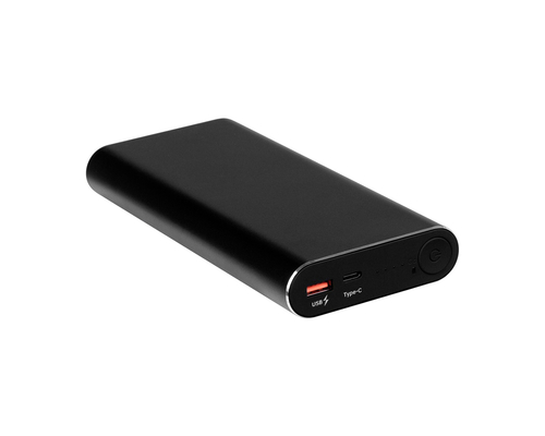 Power Bank Металлический Джанус "Janus" R1112 черный 30000 mAh