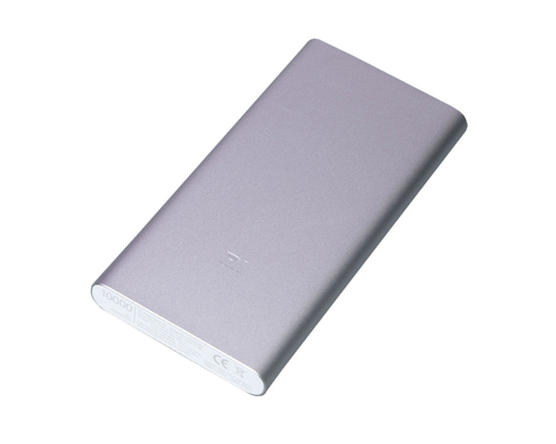 Power Bank Металлический Xiaomi 3 "Сяоми 3" R1187 серебристый 10000 мач
